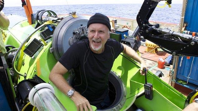 Le réalisateur James Cameron, a atteint le point le plus profond de la planète : la fosse des Mariannes dans l'océan Pacifique (archives). Il est à sa sortie de Deepsea Challenger.