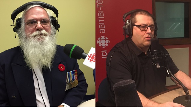 Jean Guillemette et Daniel Michaud, anciens membres des Forces armées canadiennes