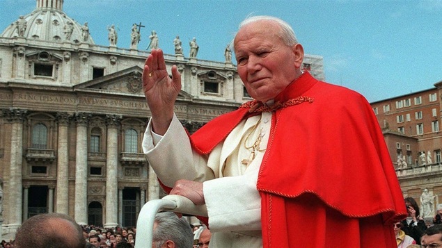 Pape Jean-Paul II en 1997