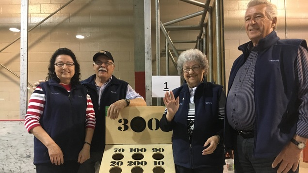 L'équipe de la FADOQ de Pentecôte
De gauche à droite : Micheline Langevin, André Gauthier, Prescille Méthot et Louis-Lucien Gauthier