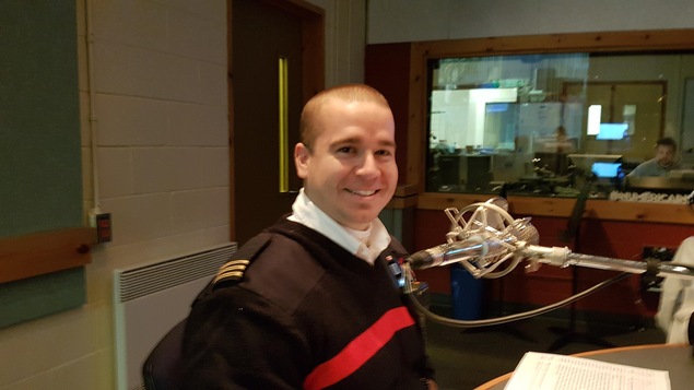 Julien Saint-Laurent, capitaine à la prévention et formation au Service des incendies de la Ville de Sept-Îles