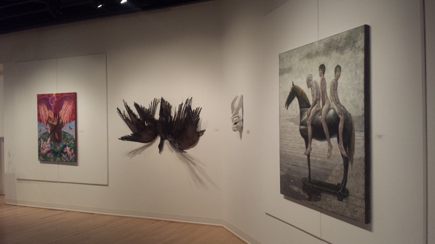 Quelques œuvres d'art et des tableaux