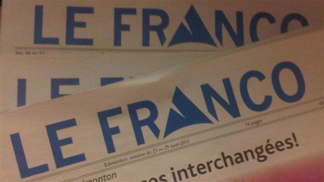 le journal Le Franco, première page
