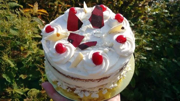Le gâteau aux canneberges de la chef Manon Houle