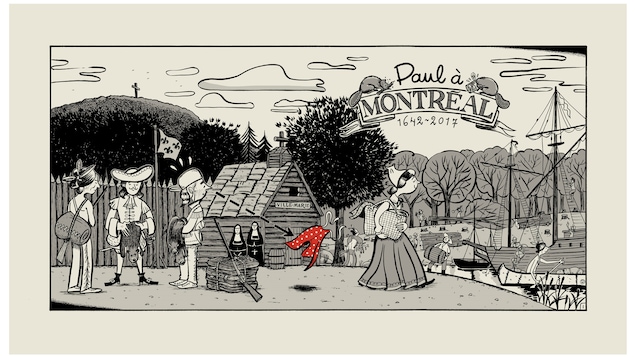 Une planche de dessin du Plateau Mont-Royal.