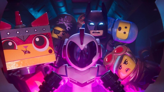 Six personnages lego