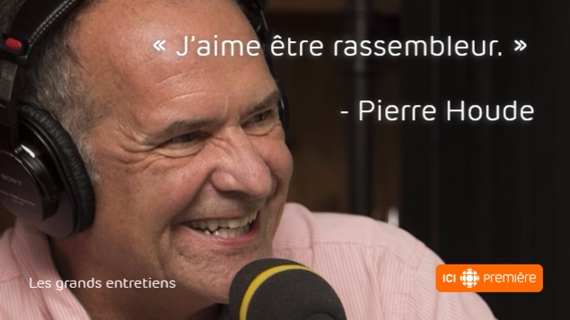 Un extrait de l'entrevue de Marie-France Bazzo avec Pierre Houde Un extrait de l'entrevue de Marie-France Bazzo avec Pierre Houde