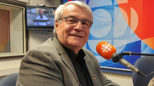 Marc Asselin en studio