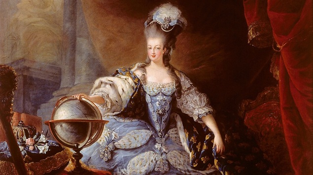 Portrait de Marie-Antoinette réalisé par Jean-Baptiste André Gautier-Dagoty, 1775