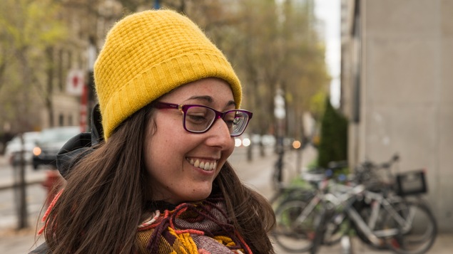 Portrait de Marie-Pier Veillette, souriante