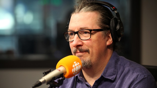 Martin Brouard, en studio