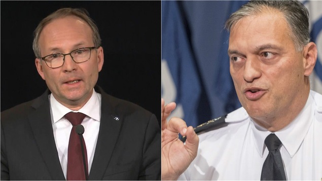 Martin Coiteux et Philippe Pichet