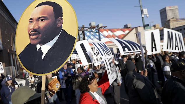Des citoyens commémorent le 50e anniversaire de l'assassinat de Martin Luther King Jr.