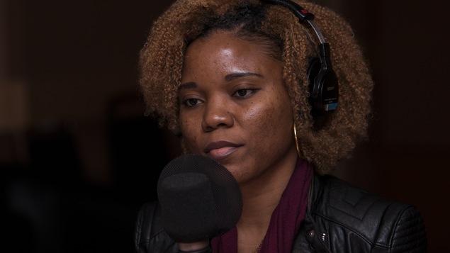L'auteure et journaliste Martine Fidèle
