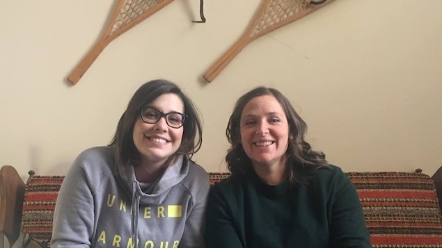 Mélanie Rouxel et Johannie Roy, du Cégep de Sept-Îles