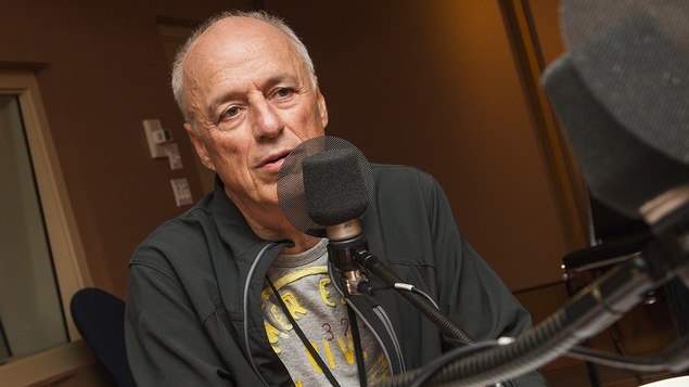 Charles Binamé au micro de Catherine Perrin