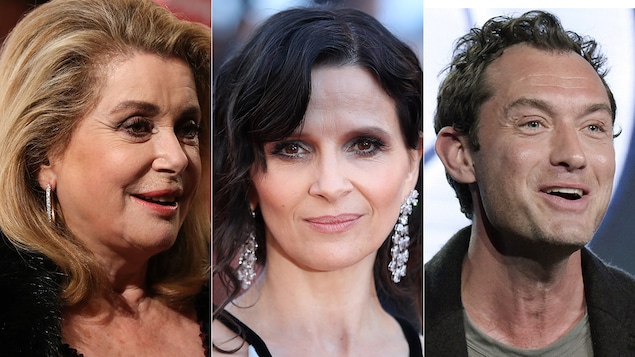 Catherine Deneuve, Juliette Binoche et Jude Law