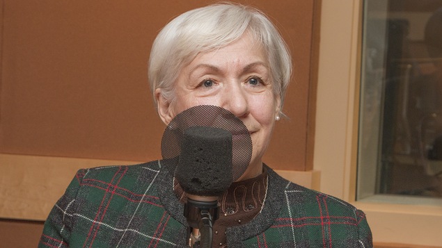 Marjolaine Dion au micro de Catherine Perrin.