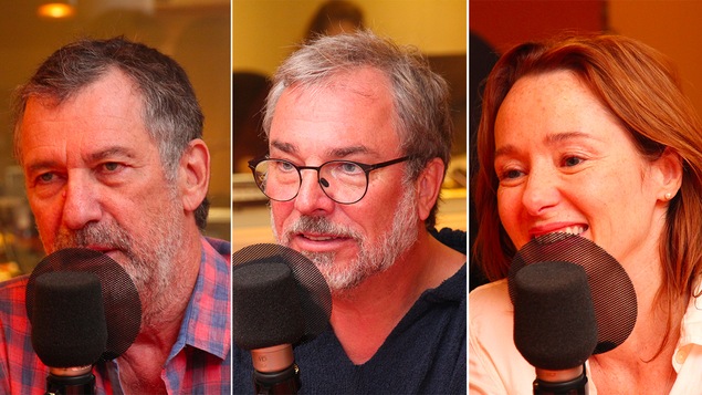 Robert Morin, Christian Bégin et Sandra Dumaresq