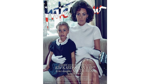 La une du numéro de septembre du magazine <i>Interview</i>