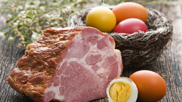 Le traditionnel jambon de Pâques