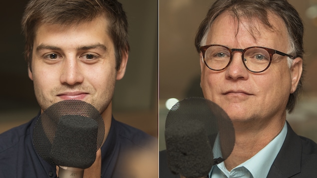 Philippe et Jean-Marc Léger au micro de Catherine Perrin.