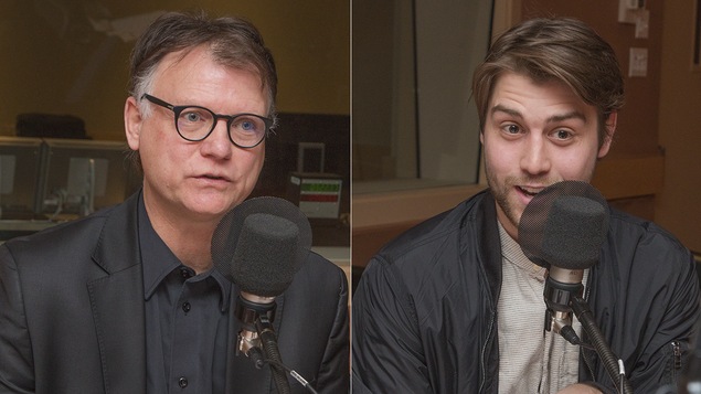 Jean-Marc Léger et Philippe Léger au micro d'Isabelle Craig.