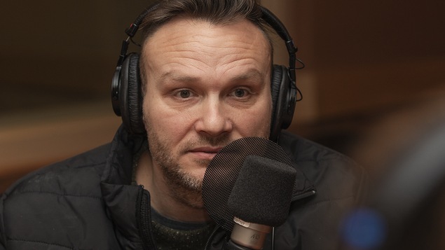 Jean-Sébastien Lozeau au micro de Catherine Perrin.