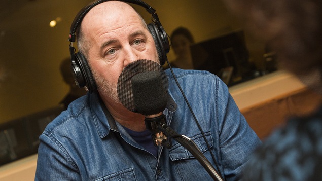 Luc Dionne au micro de Catherine Perrin