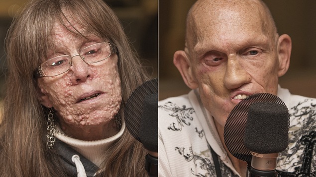 Cindy Nicholsen et Keith Widgington au micro de Catherine Perrin.