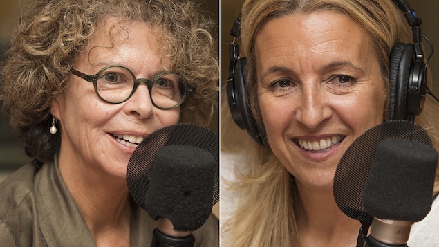 Isabelle Peretz et Sonia Lupien au micro de Catherine Perrin.
