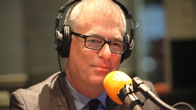 Peter Simons au micro de Marie Grégoire