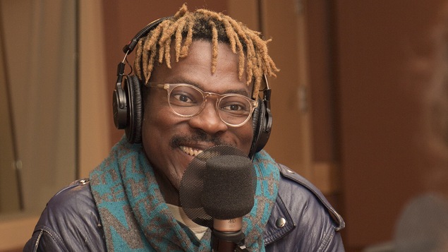 L'auteur-compositeur-interprète Pierre Kwenders