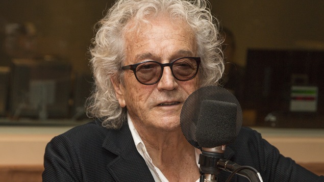 Luc Plamondon au micro de Stéphan Bureau.