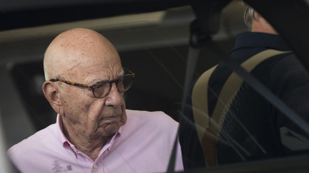 Rupert Murdoch lors de la conférence Allen & Company Sun Valley, en Idaho, en juillet 2018.