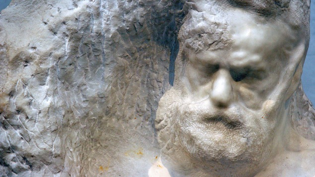 Cette sculpture de Victor Hugo est exposée à San Francisco, en 2007.