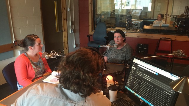 Les chercheuses Myriam Blais et Laurie Guimond étaient au micro de Guillaume Hubermont.