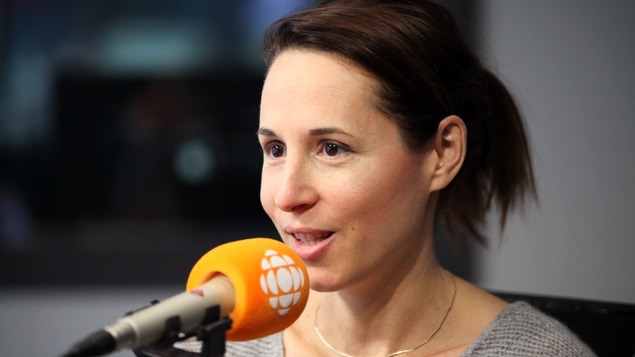 Nadine Bismuth, en studio