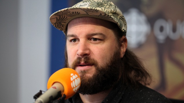 Olivier Lépine en studio
