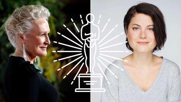À gauche : Glenn Close. À droite : Julianne Côté.