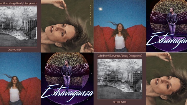 Montage avec les pochettes d'albums.