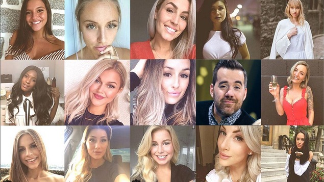 Les candidates de la téléréalité XOXO