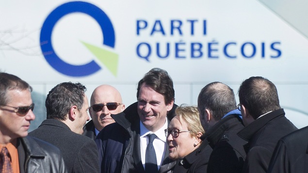 Pauline Marois et Pierre Karl Péladeau