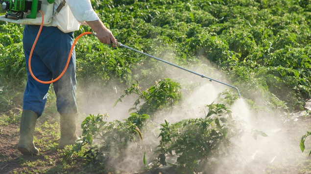 L'épandage de pesticides