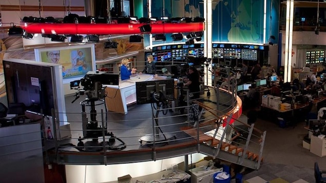 Le Centre de l'information de Radio-Canada.