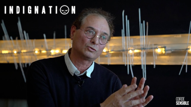 Normand Baillargeon en entrevue.