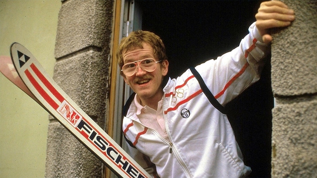 Le skieur britannique Eddie «The Eagle» Edwards.