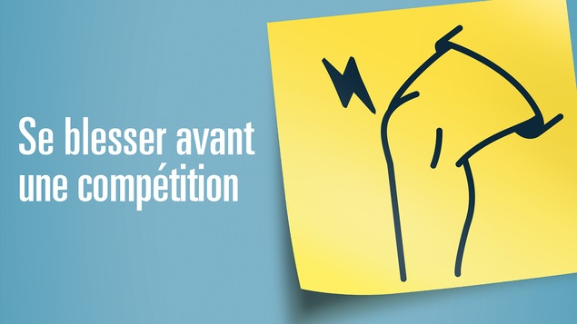 Illustration représentant une douleur au genou