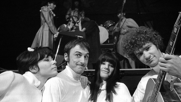 Louise Forestier, Yvon Deschamps, Mouffe et Robert Charlebois.
