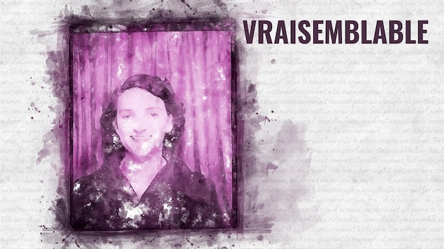 Dessin fait à partir de la photo d'Annette St-Jean.